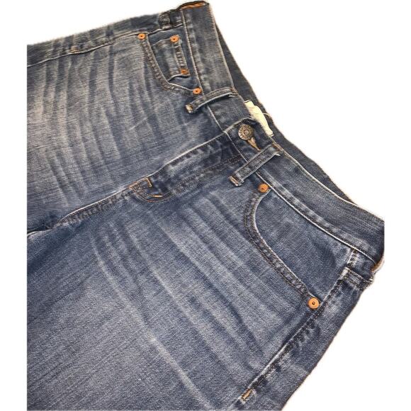 Madewell Perfect Vintage Cut Off Denim Jean Shorts Mid Rise Medium Wash 27 - Picture 2 of 8